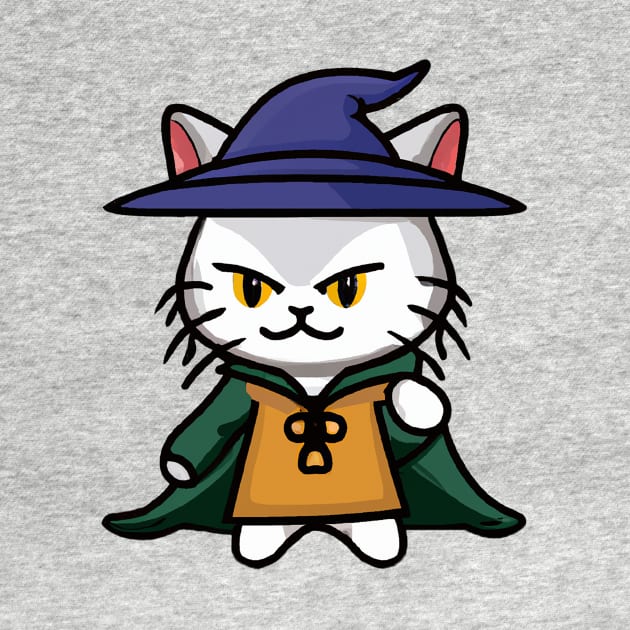 Evil Cat Wizard by Quid's Stuff